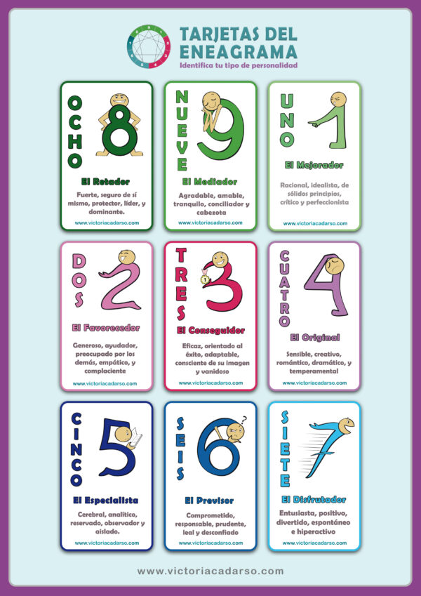 Cartas de Eneagrama