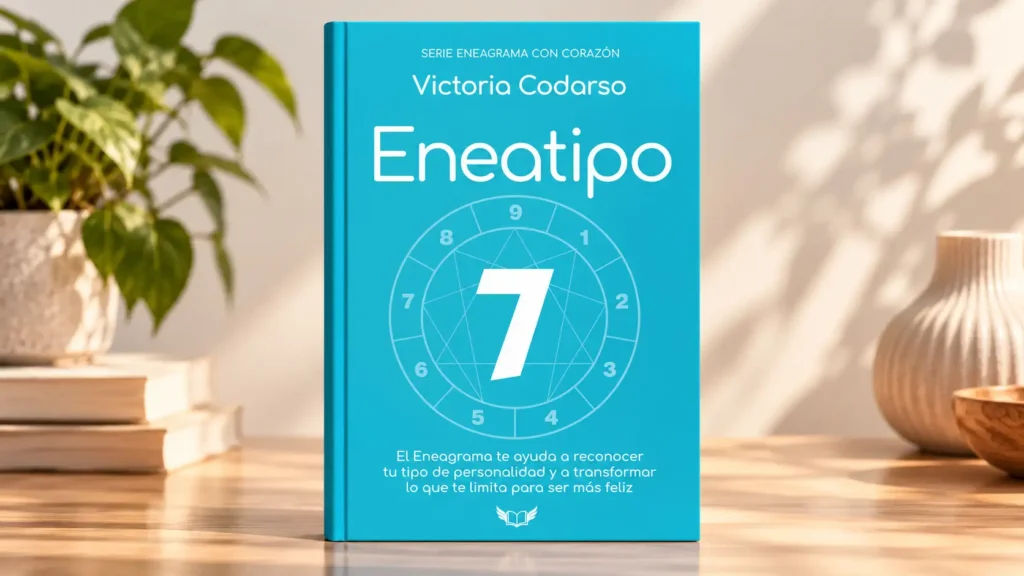 Libro Eneatipo 7, el entusiasta, de Victoria Cadarso – colección Eneagrama con Corazón